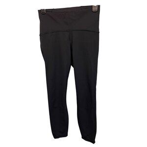 Lululemon Womens Black Full-Length High-Waisted Leggings Size 6 Nylon & Spandex
